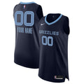 Memphis Grizzlies Nike 2020/ 21 Authentic Custom Jersey Navy - Icon Edition | NBA Fan Gear