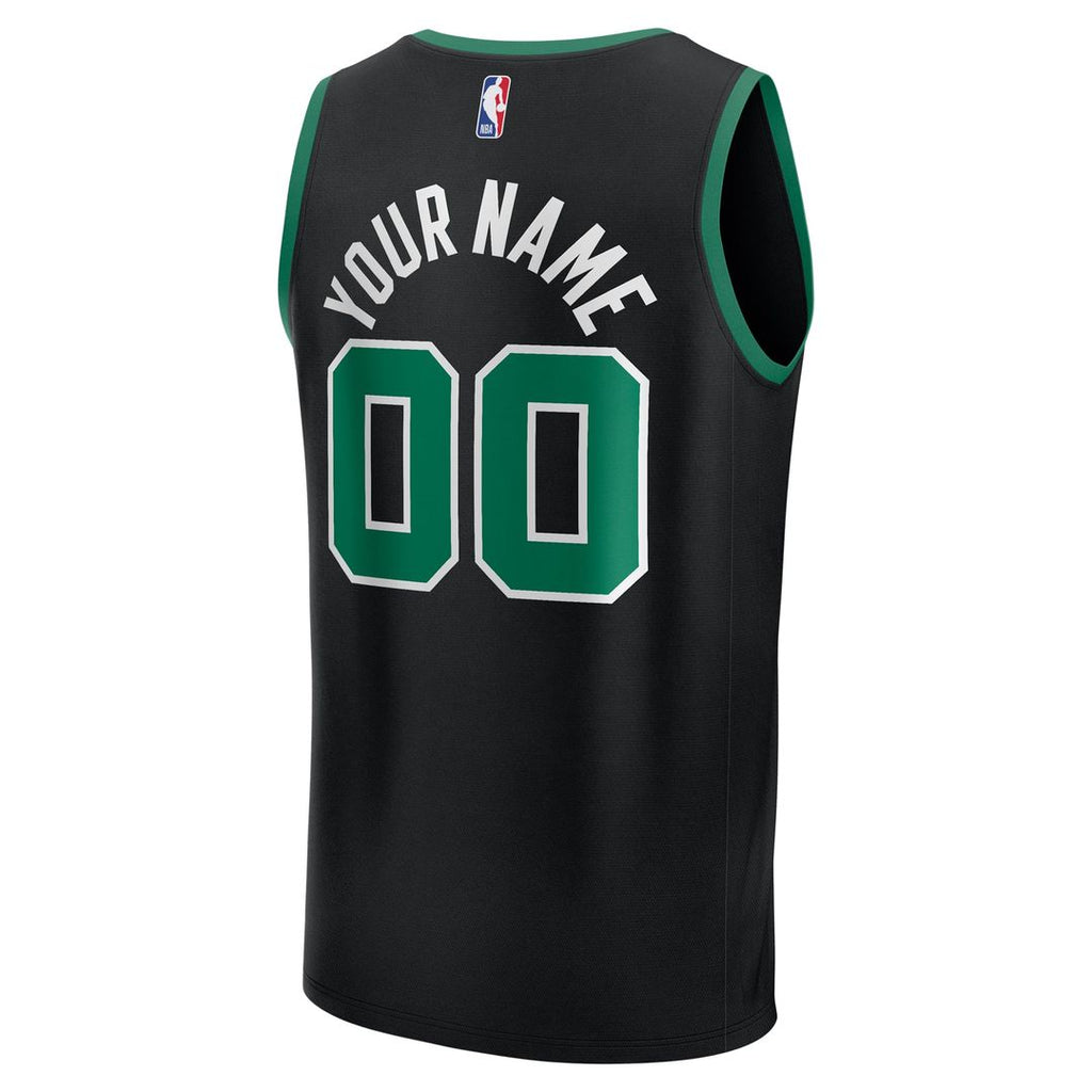 Boston Celtics Fanatics Fast Break Custom Jersey - Association Edition - White | NBA Fan Gear