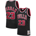 Michael Jordan Chicago Bulls Mitchell & Ness 1997/ 98 Hardwood Classics Authentic Jersey - Black | NBA Fan Gear
