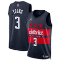 Trae Young Washington Wizards Jordan Brand Unisex Swingman Jersey - Statement Edition - Navy | NBA Fan Gear