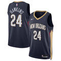 Jordan Hawkins New Orleans Pelicans Nike Unisex Swingman Jersey - Icon Edition - Navy | NBA Fan Gear