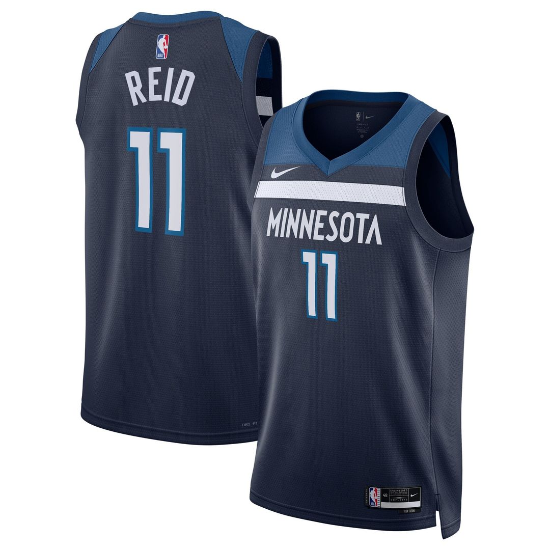 Naz Reid Minnesota Timberwolves Nike Unisex Swingman Jersey - Icon Edition - Navy | NBA Fan Gear