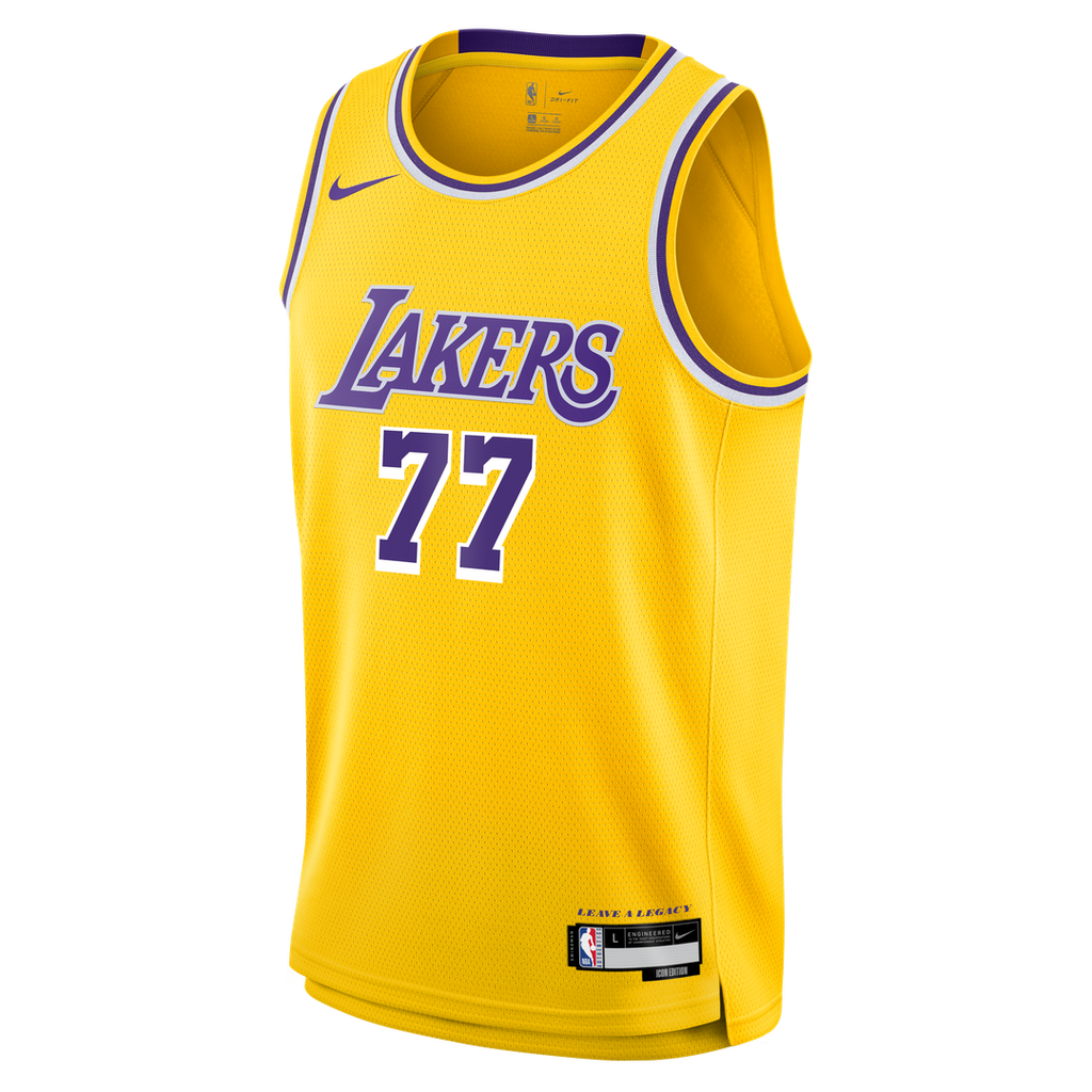 Luka Dončić Los Angeles Lakers Nike Youth Swingman Jersey - Icon Edition - Gold | NBA Fan Gear