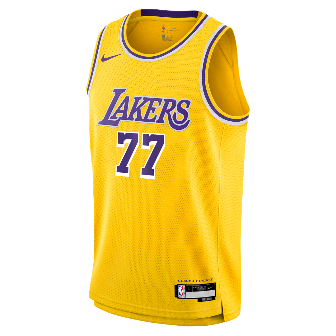 Luka Dončić Los Angeles Lakers Nike Youth Swingman Jersey - Icon Edition - Gold | NBA Fan Gear