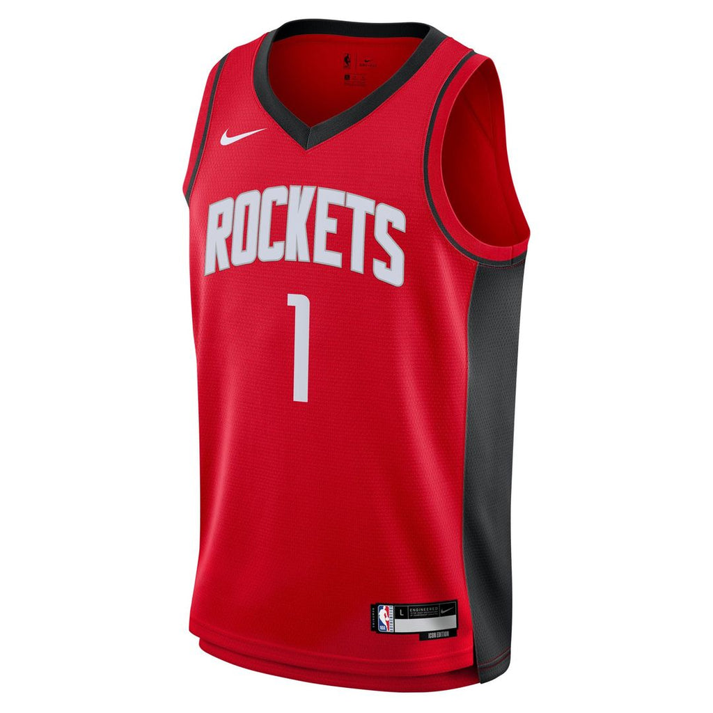 Amen Thompson Houston Rockets Nike Youth Swingman Jersey - Icon Edition - Red | NBA Fan Gear