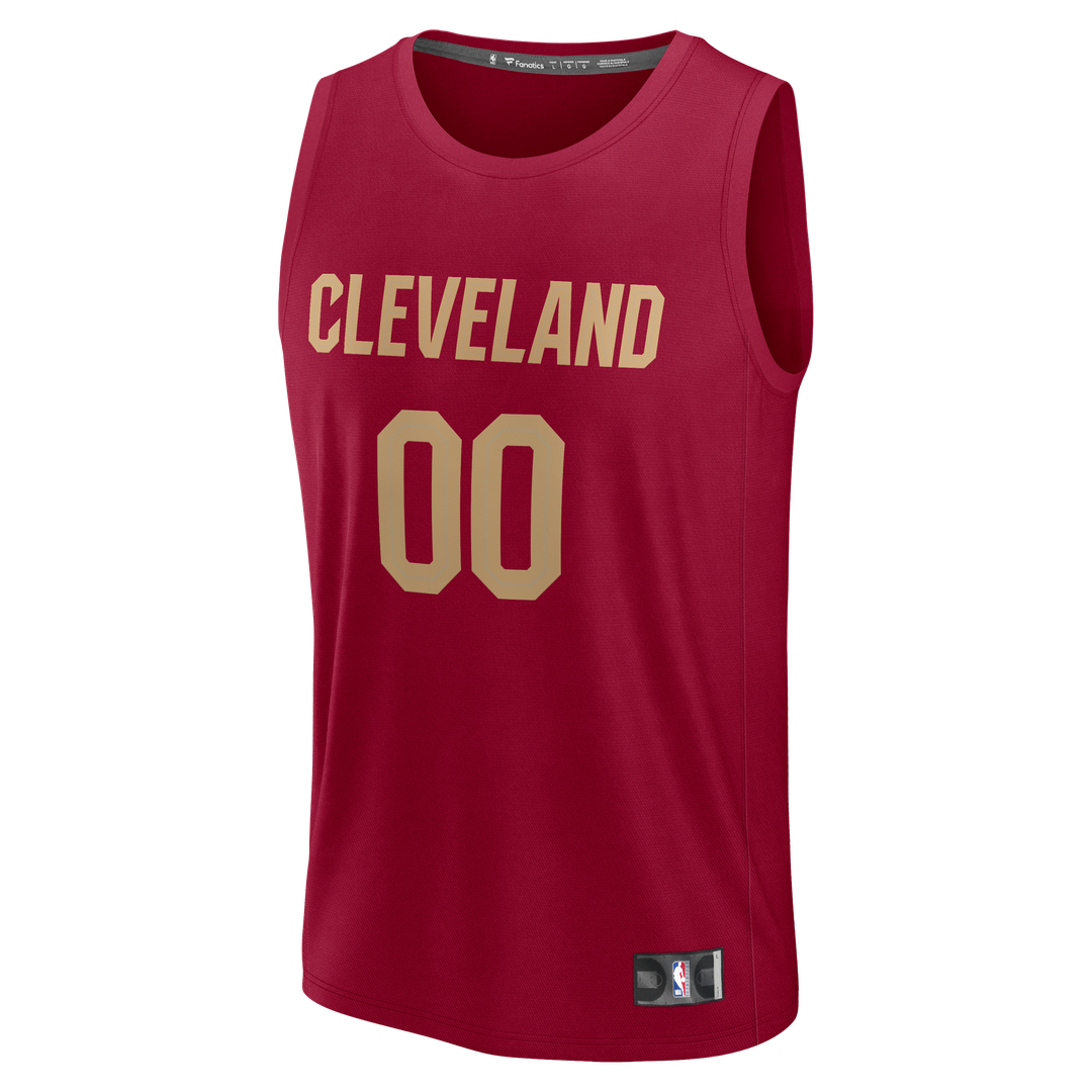 Cleveland Cavaliers Fanatics Youth Fast Break Custom Jersey - Icon Edition - Red | NBA Fan Gear