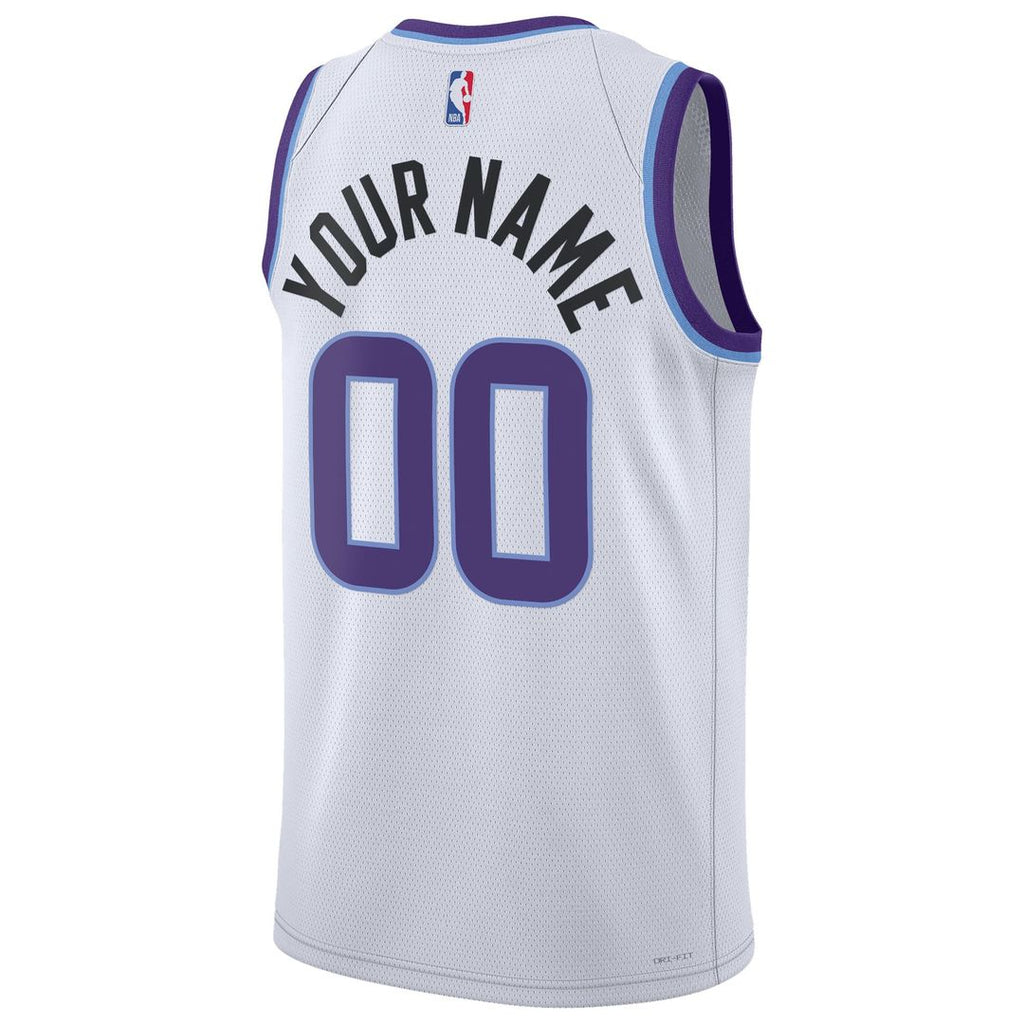 Utah Jazz Nike Unisex Swingman Custom Jersey - Association Edition - White | NBA Fan Gear