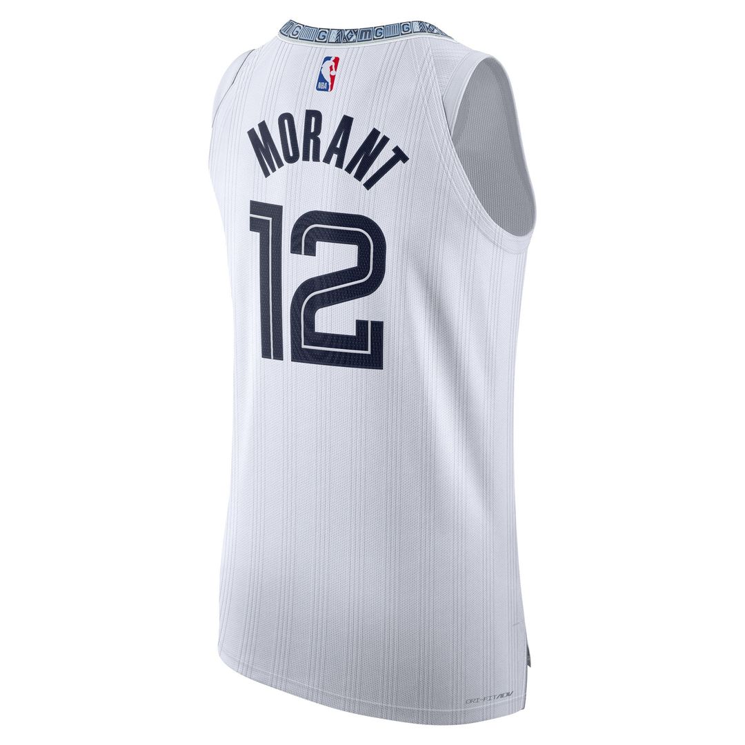 Ja Morant Memphis Grizzlies Nike Unisex 2025/ 26 Authentic Jersey - City Edition - White | NBA Fan Gear