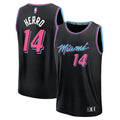 Tyler Herro Miami Heat Fanatics 2025/ 26 City Edition Fast Break Jersey - Black | NBA Fan Gear
