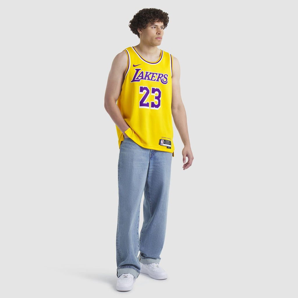 LeBron James Los Angeles Lakers Nike Unisex Swingman Jersey - Icon Edition - Gold | NBA Fan Gear