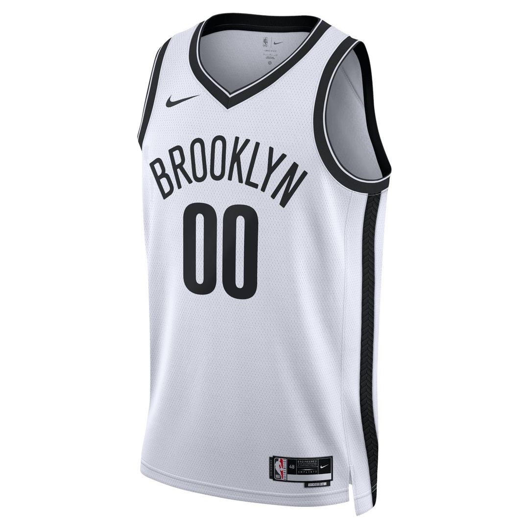 Brooklyn Nets Nike Unisex Swingman Custom Jersey White - Association Edition | NBA Fan Gear