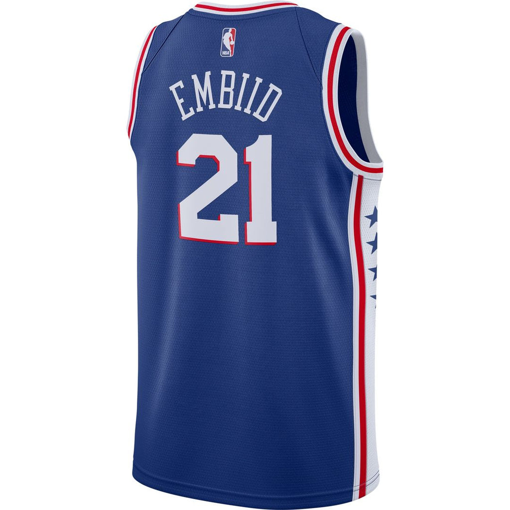 Joel Embiid Philadelphia 76ers Nike Swingman Jersey Royal - Icon Edition | NBA Fan Gear