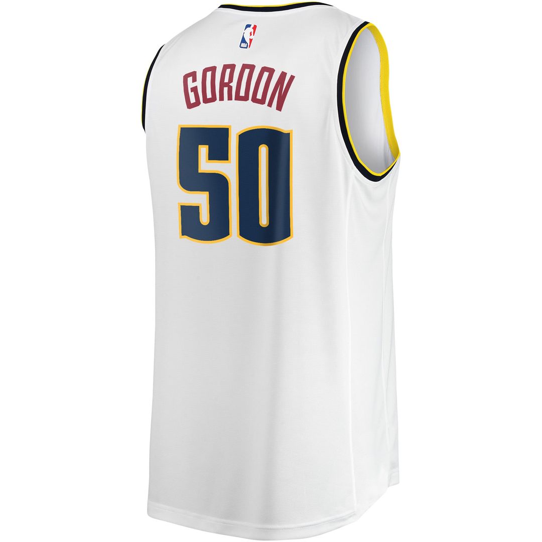 Aaron Gordon Denver Nuggets Fanatics Fast Break Player Jersey - Association Edition - White | NBA Fan Gear