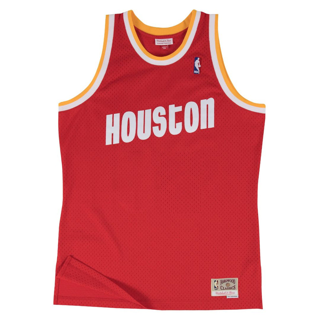 Houston Rockets Mitchell & Ness 1996-97 Hardwood Classics Swingman Jersey - Red | NBA Fan Gear