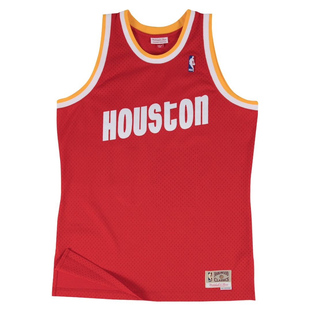 Houston Rockets Mitchell & Ness 1996-97 Hardwood Classics Swingman Jersey - Red | NBA Fan Gear