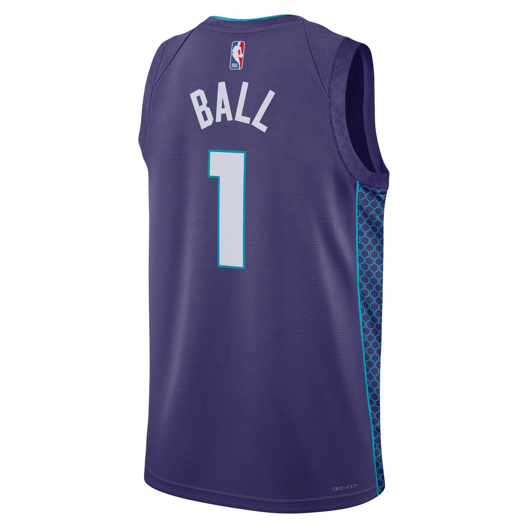 LaMelo Ball Charlotte Hornets Jordan Brand Unisex Swingman Jersey - Statement Edition - Purple | NBA Fan Gear