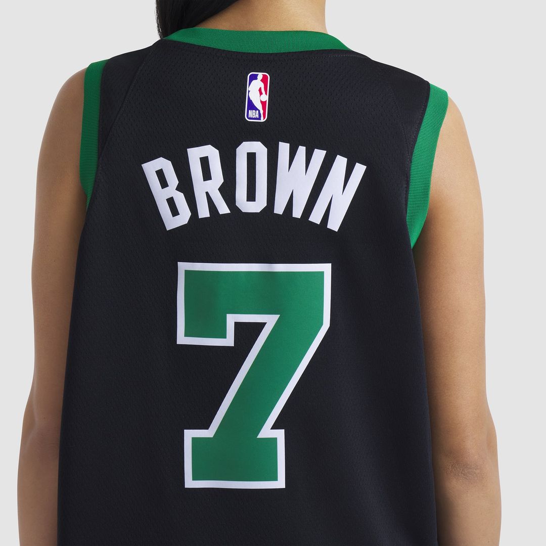 Jaylen Brown Boston Celtics Jordan Brand Unisex Swingman Jersey - Statement Edition - Black | NBA Fan Gear