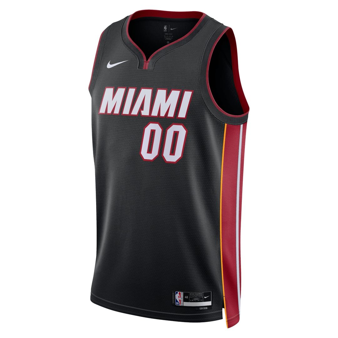 Miami Heat Nike Unisex Swingman Custom Jersey Black - Icon Edition | NBA Fan Gear