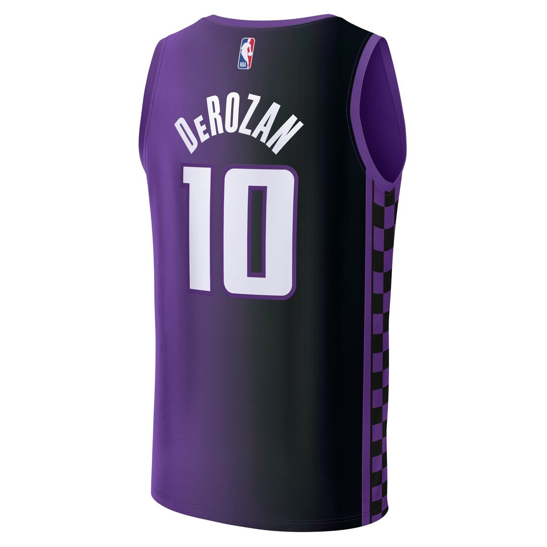 DeMar DeRozan Sacramento Kings Fanatics Fast Break Replica Jersey - Statement Edition - Purple | NBA Fan Gear