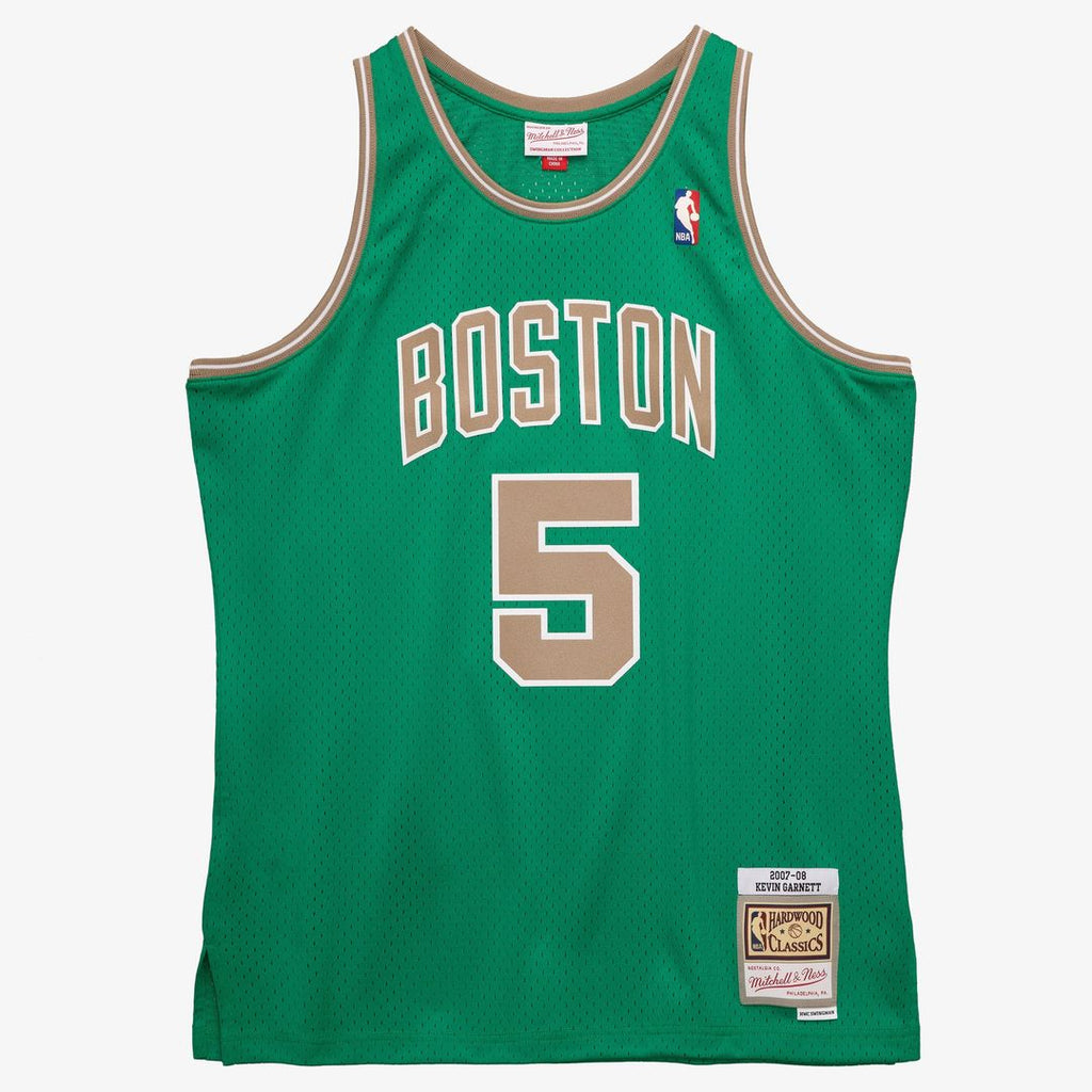Kevin Garnett Boston Celtics Mitchell & Ness 2007-08 Hardwood Classics Swingman Jersey - Kelly Green | NBA Fan Gear