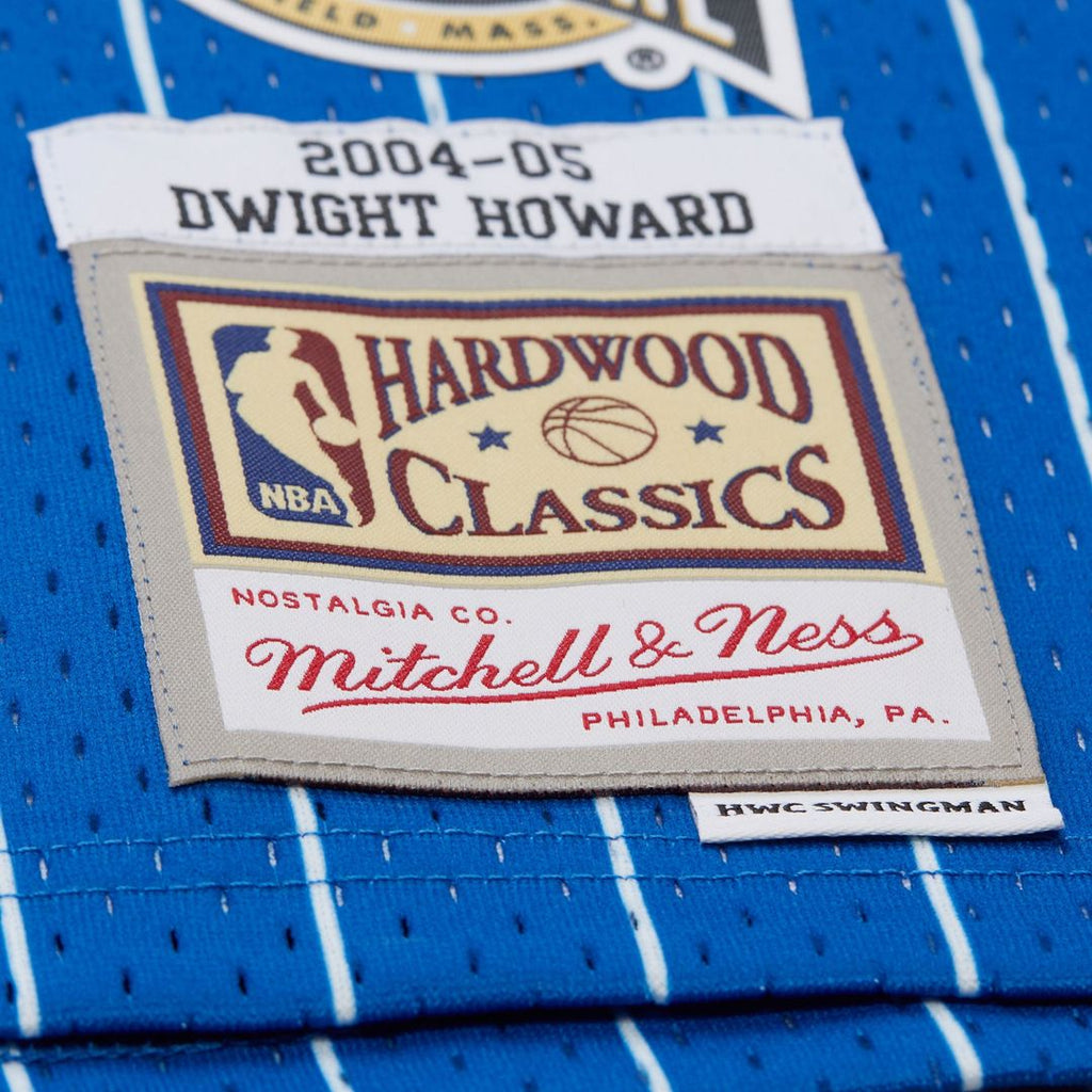 Dwight Howard Orlando Magic 2004/ 05 Hardwood Classics Hall of Fame Swingman Jersey - Blue | Mitchell & Ness NBA Fan Gear