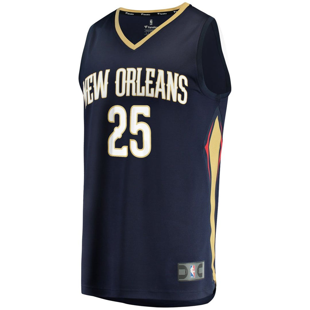 Trey Murphy III New Orleans Pelicans Fanatics Fast Break Replica Jersey - Icon Edition - Navy | NBA Fan Gear