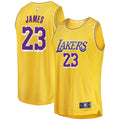 LeBron James Los Angeles Lakers Fanatics Big & Tall Fast Break Player Jersey - Gold - Icon Edition | NBA Fan Gear