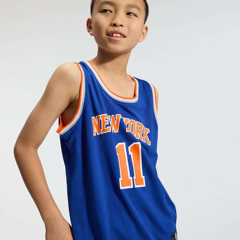 Jalen Brunson New York Knicks Fanatics Youth Fast Break Replica Player Jersey - Icon Edition - Blue | NBA Fan Gear