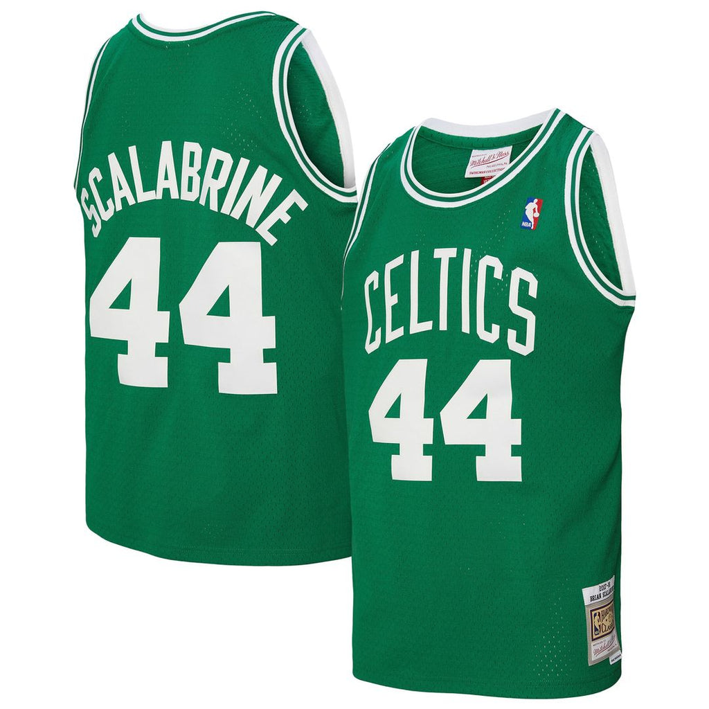 Brian Scalabrine Boston Celtics Mitchell & Ness 2007/ 08 Hardwood Classics Swingman Jersey - Kelly Green | NBA Fan Gear