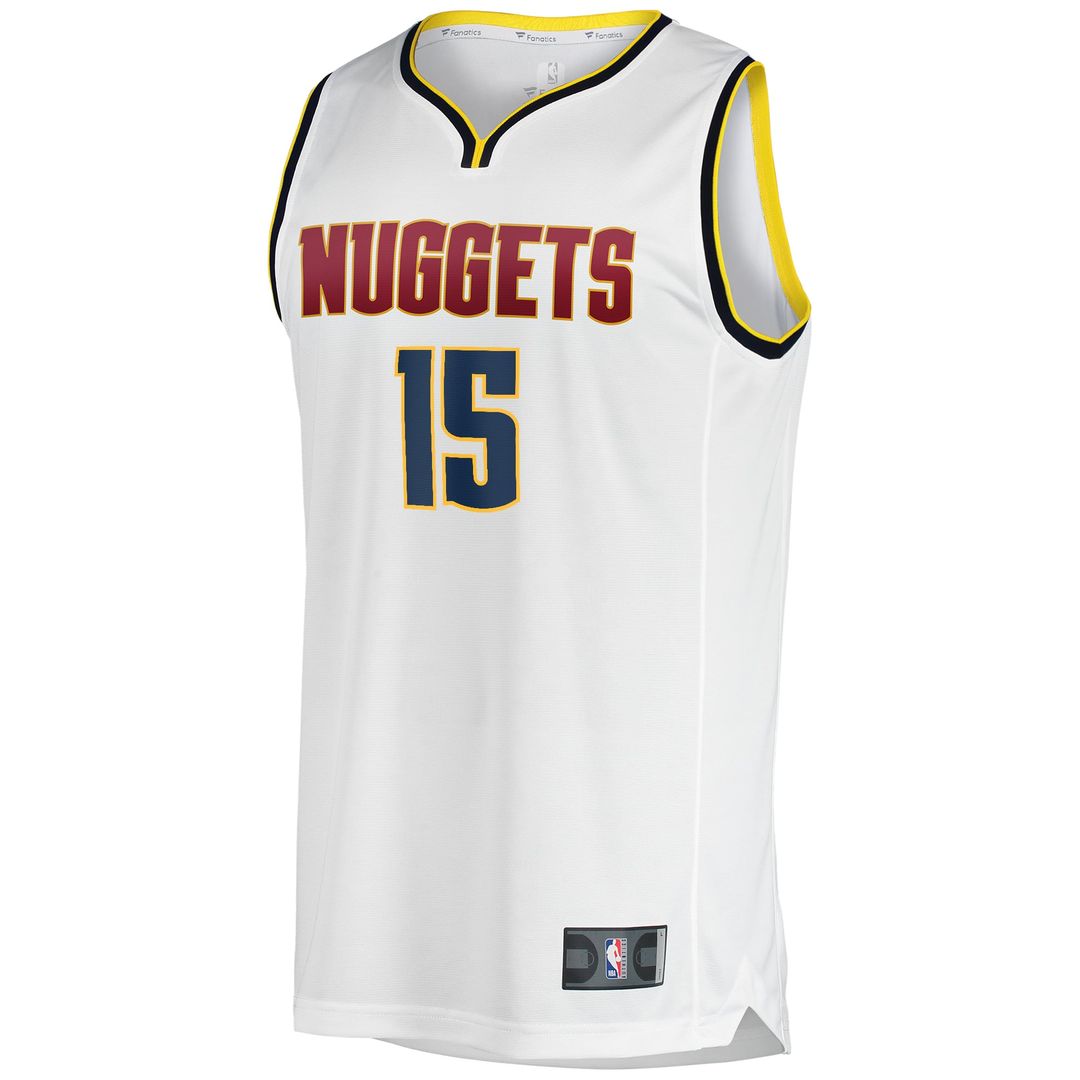 Nikola Jokic Denver Nuggets Fanatics Fast Break Player Jersey - Association Edition - White | NBA Fan Gear