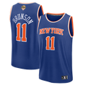 Jalen Brunson New York Knicks Fanatics Youth 2026 NBA Finals Patch Fast Break Jersey - Blue - Icon Edition | Fan Gear