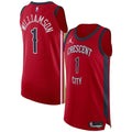 Zion Williamson New Orleans Pelicans Jordan Brand Authentic Jersey - Statement Edition - Red | NBA Fan Gear