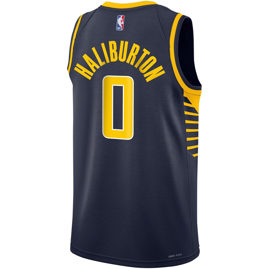 Tyrese Haliburton Indiana Pacers Nike Youth Swingman Jersey - Icon Edition - Navy | NBA Fan Gear