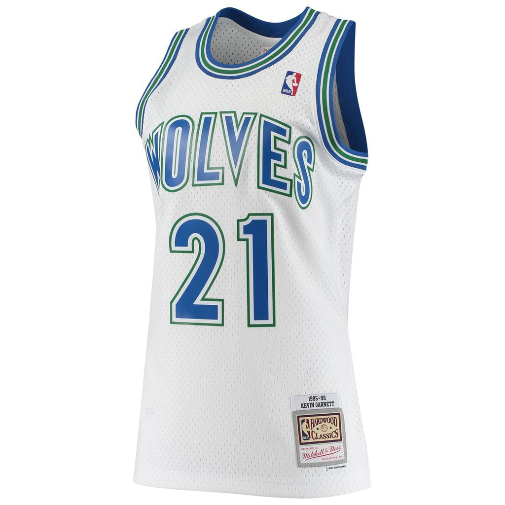 Kevin Garnett Minnesota Timberwolves Mitchell & Ness Hardwood Classics Swingman Jersey - Black | NBA Fan Gear