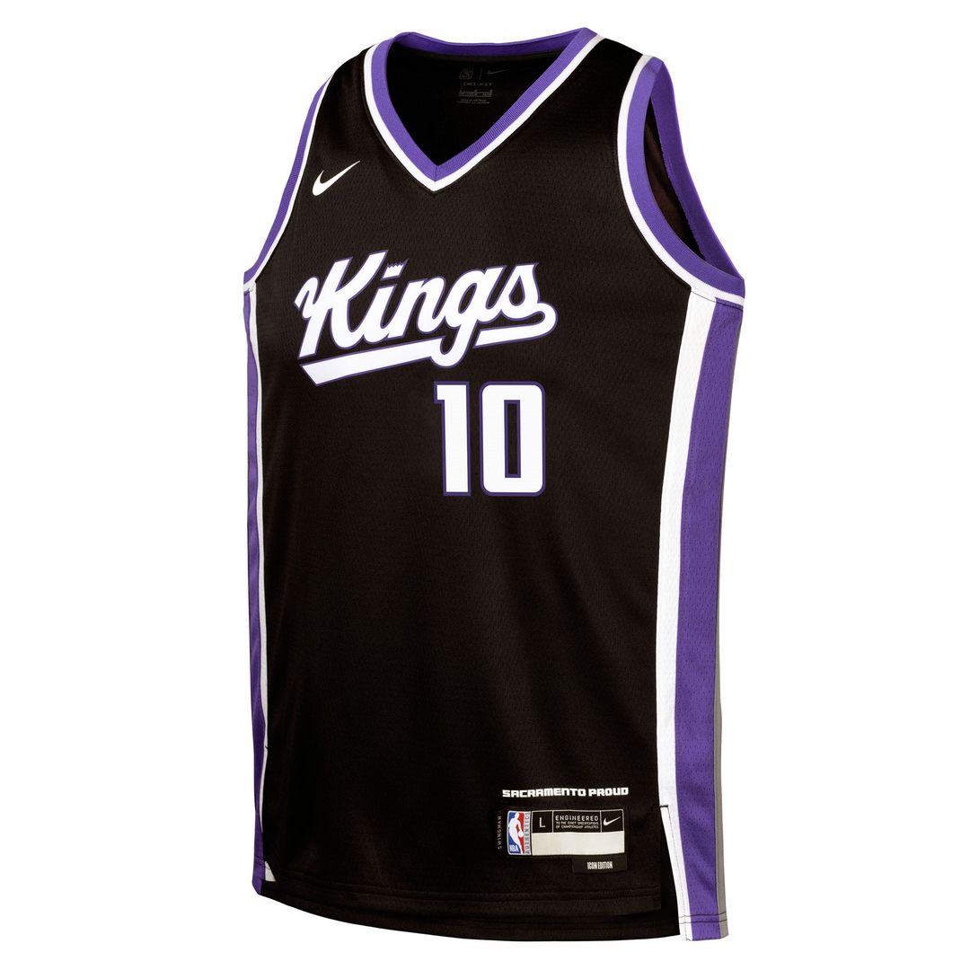 DeMar DeRozan Sacramento Kings Nike Youth Swingman Jersey - Icon Edition - Black | NBA Fan Gear