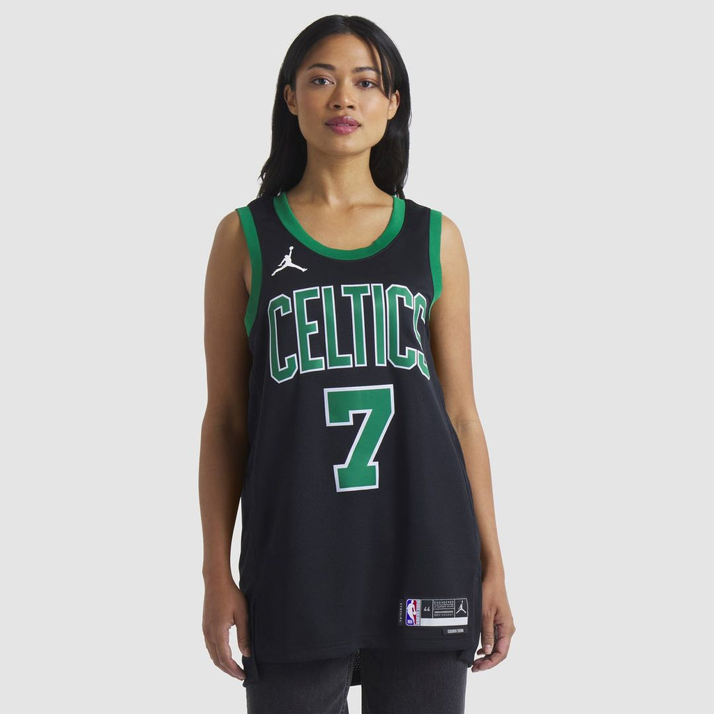Jaylen Brown Boston Celtics Jordan Brand Unisex Swingman Jersey - Statement Edition - Black | NBA Fan Gear