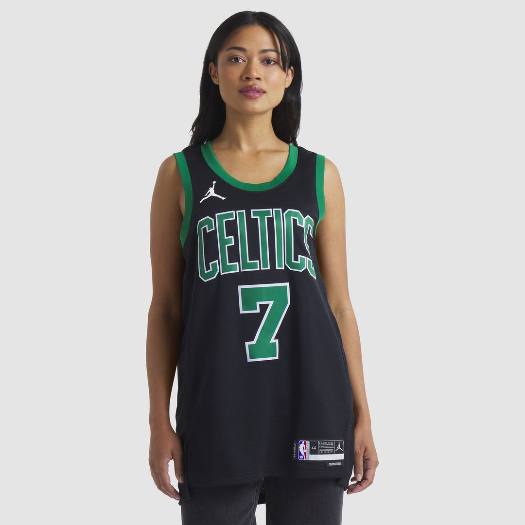 Jaylen Brown Boston Celtics Jordan Brand Unisex Swingman Jersey - Statement Edition - Black | NBA Fan Gear