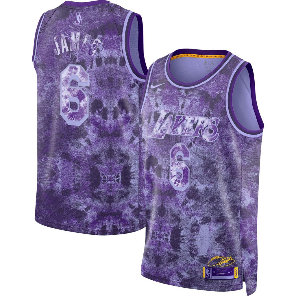 LeBron James Los Angeles Lakers Nike Unisex Select Series Swingman Jersey - Purple | NBA Fan Gear