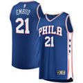 Joel Embiid Philadelphia 76ers Fanatics Fast Break Replica Player Jersey - Icon Edition - Royal | NBA Fan Gear