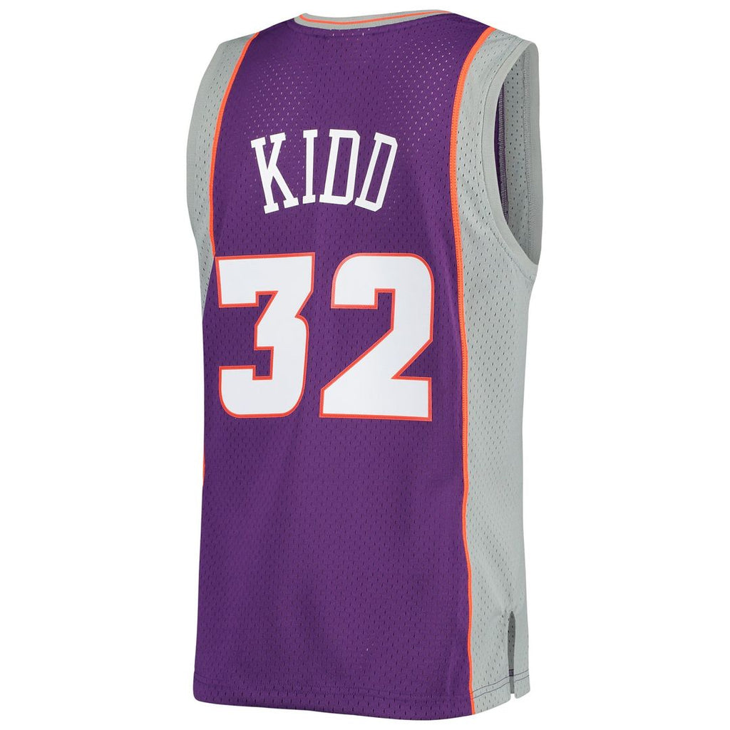 Jason Kidd Phoenix Suns Mitchell & Ness Big & Tall Hardwood Classics 2000/ 01 Swingman Jersey - Purple | NBA Fan Gear