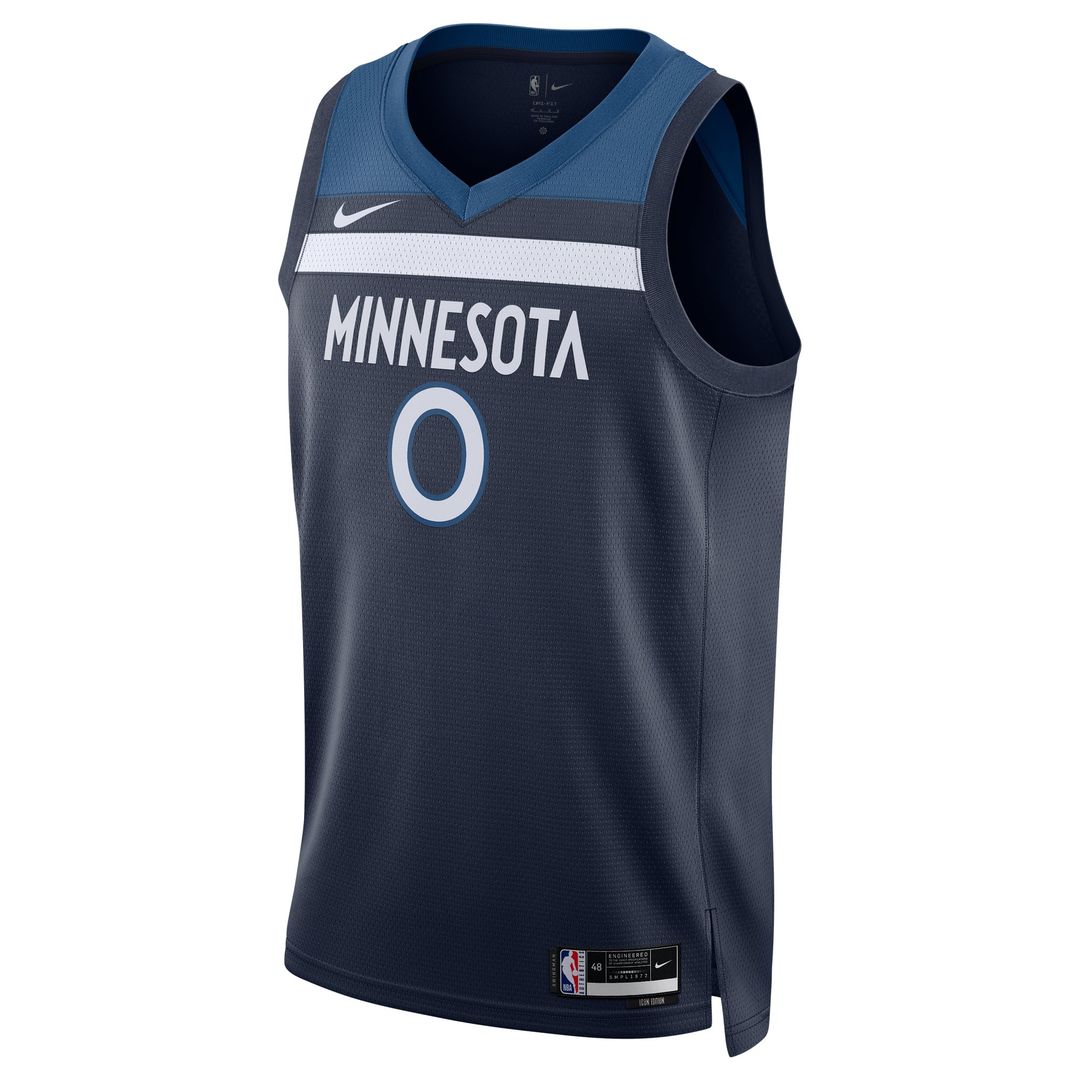 Donte DiVincenzo Minnesota Timberwolves Nike Unisex Swingman Player Jersey - Icon Edition - Navy | NBA Fan Gear
