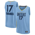 Yuki Kawamura Memphis Grizzlies Fanatics Fast Break Replica Player Jersey - Statement Edition - Light Blue | NBA Fan Gear