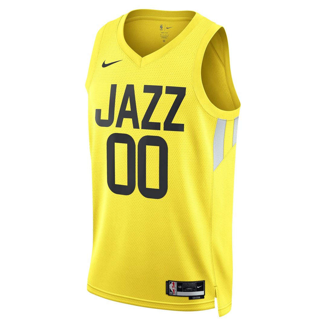 Utah Jazz Nike Unisex Swingman Custom Jersey Gold - Icon Edition | NBA Fan Gear