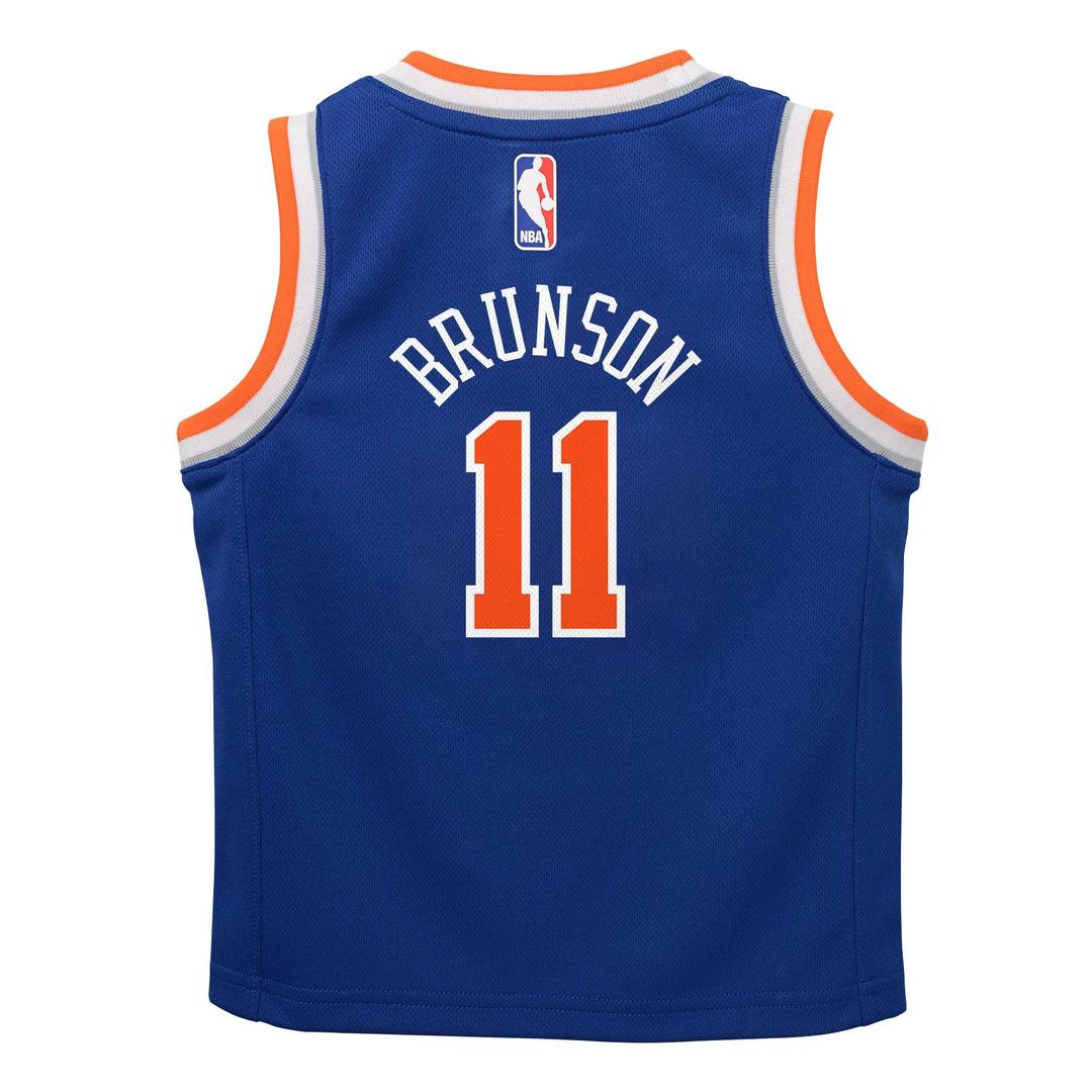 Jalen Brunson New York Knicks Nike Preschool Replica Swingman Jersey - Icon Edition - Blue | NBA Fan Gear