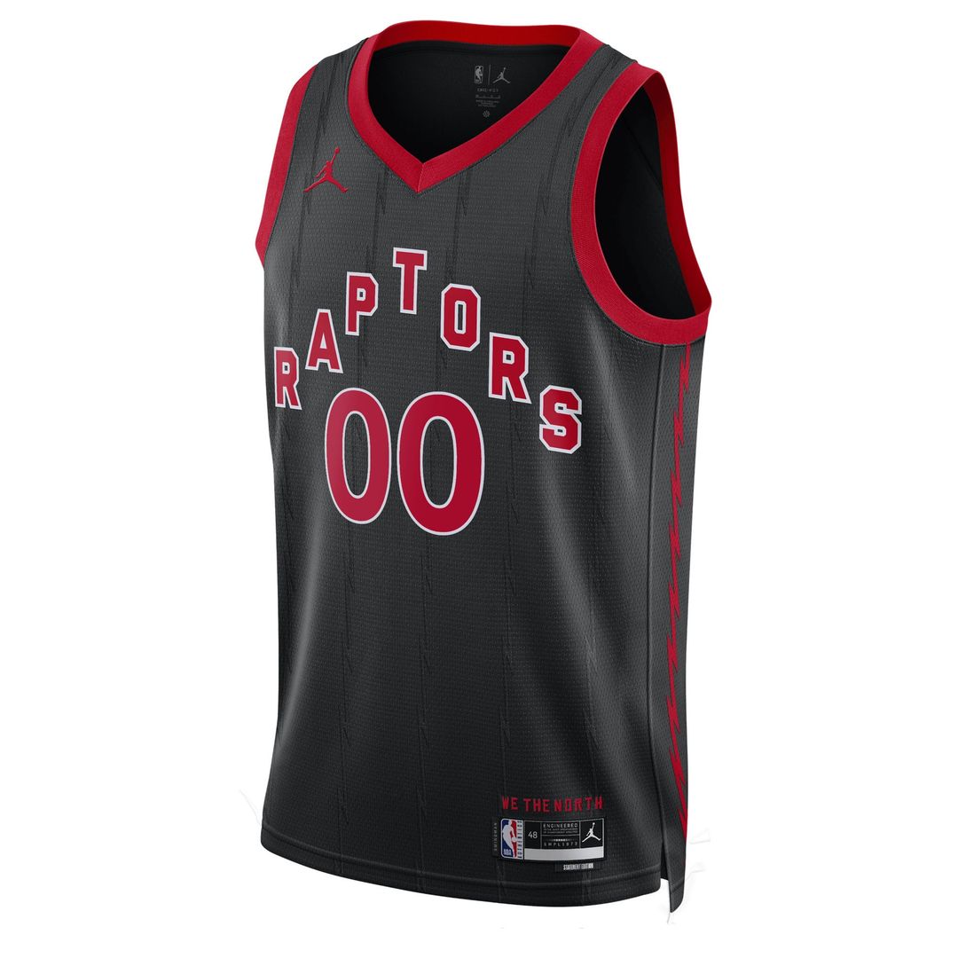 Toronto Raptors Jordan Brand Unisex 2022/ 23 Swingman Custom Jersey - Statement Edition - Black | NBA Fan Gear