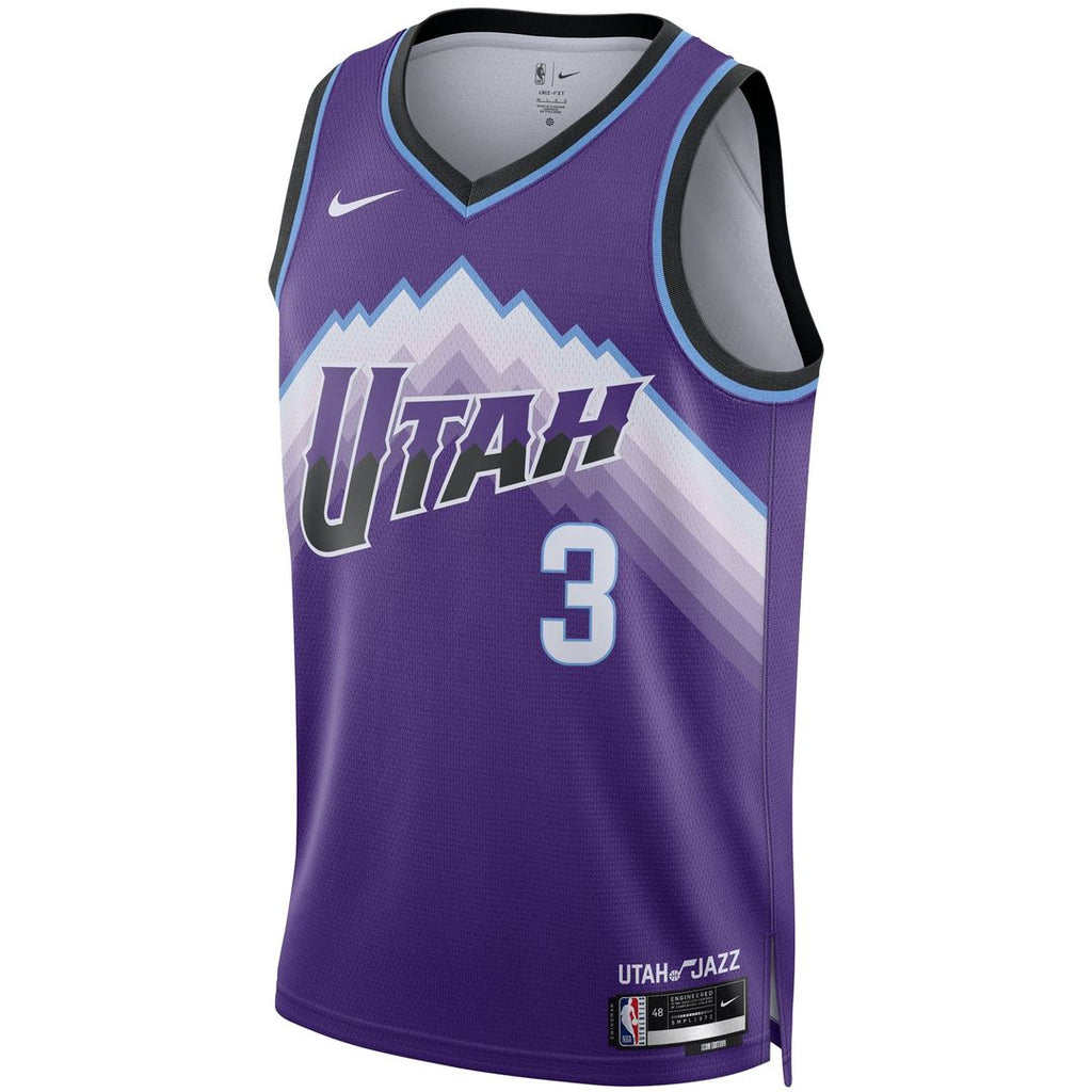 Keyonte George Utah Jazz Nike Unisex Swingman Jersey - Icon Edition - Purple | NBA Fan Gear