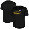 Golden State Warriors Profile Big & Tall Pop Jersey - Black | NBA Fan Gear