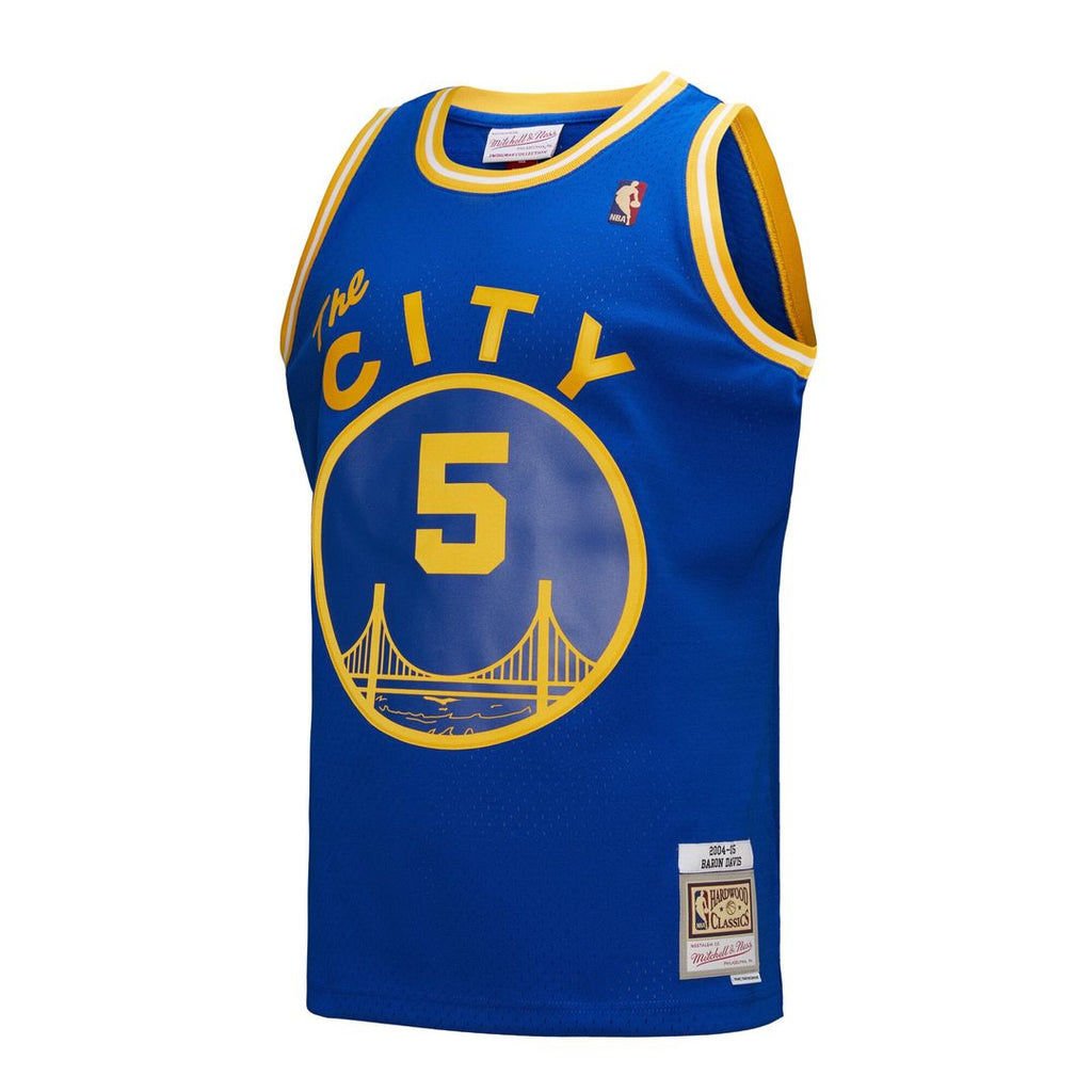 Baron Davis Golden State Warriors Mitchell & Ness Hardwood Classics 2004/ 05 Swingman Jersey - Royal | NBA Fan Gear