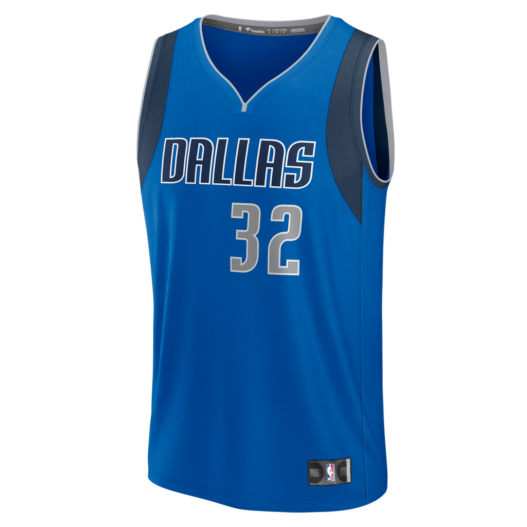 Cooper Flagg Dallas Mavericks Fanatics 2025 NBA Draft First Round Pick Fast Break Replica Jersey - Icon Edition - Blue | Fan Gear