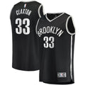 Nicolas Claxton Brooklyn Nets Fanatics Fast Break Player Jersey - Icon Edition - Black | NBA Fan Gear